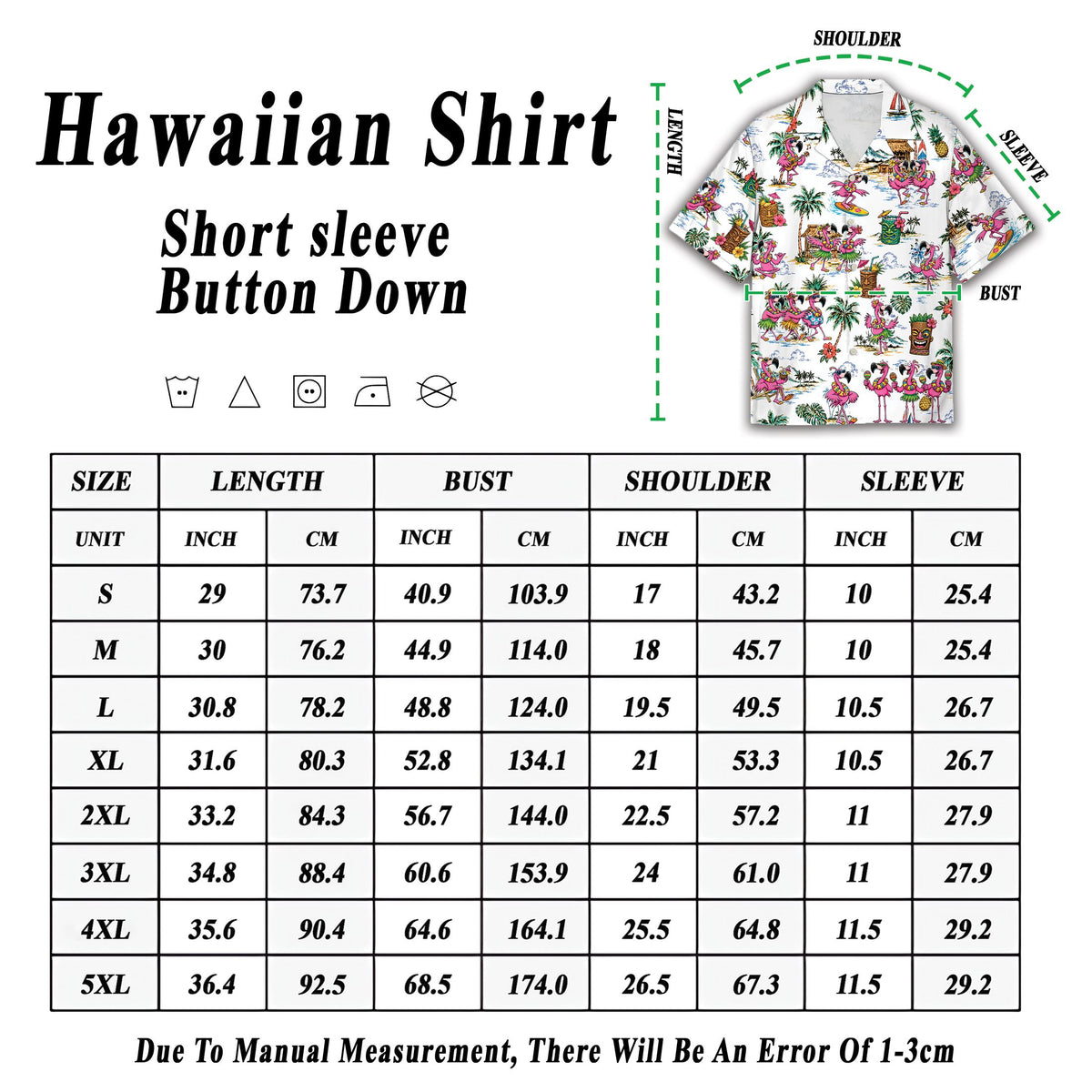 Alternative view of the white and pink flamingo shirt
