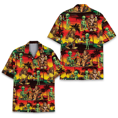 Additional detail view of the repeating summer beach pattern