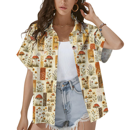 Lifestyle view 4 featuring earthy tones and floral design