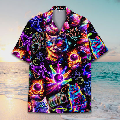 Second front view highlighting the neon pink, purple, and blue colors
