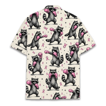 Secondary back view of the hawaiian shirt