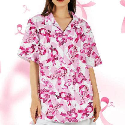 Second lifestyle view showcasing the matching family hawaiian shirts styling