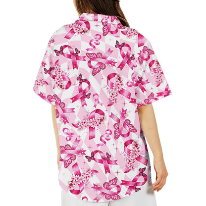 Third lifestyle perspective of the floral hawaiian shirt in a casual setting