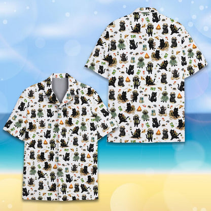Another front view of the matching family outfit