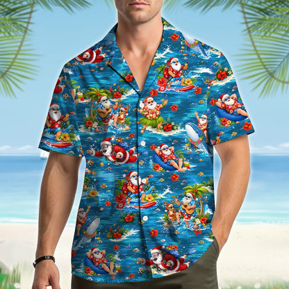 Second lifestyle view of the family enjoying summer holiday outfits