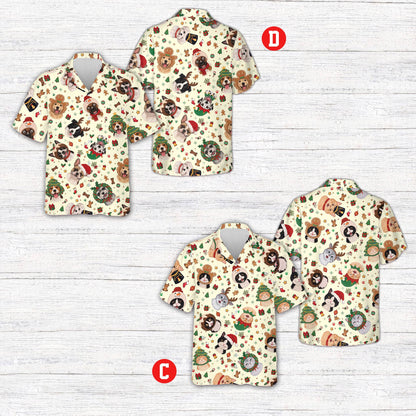 Multicolor variant front view of the matching family shirt