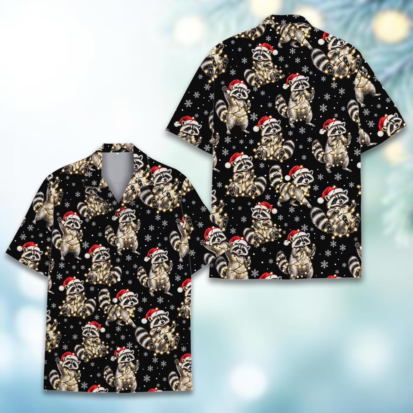 Christmas hawaiian shirt womens, alternative view