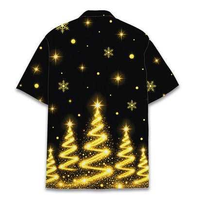 Fourth alternate view of the festive christmas shirt design