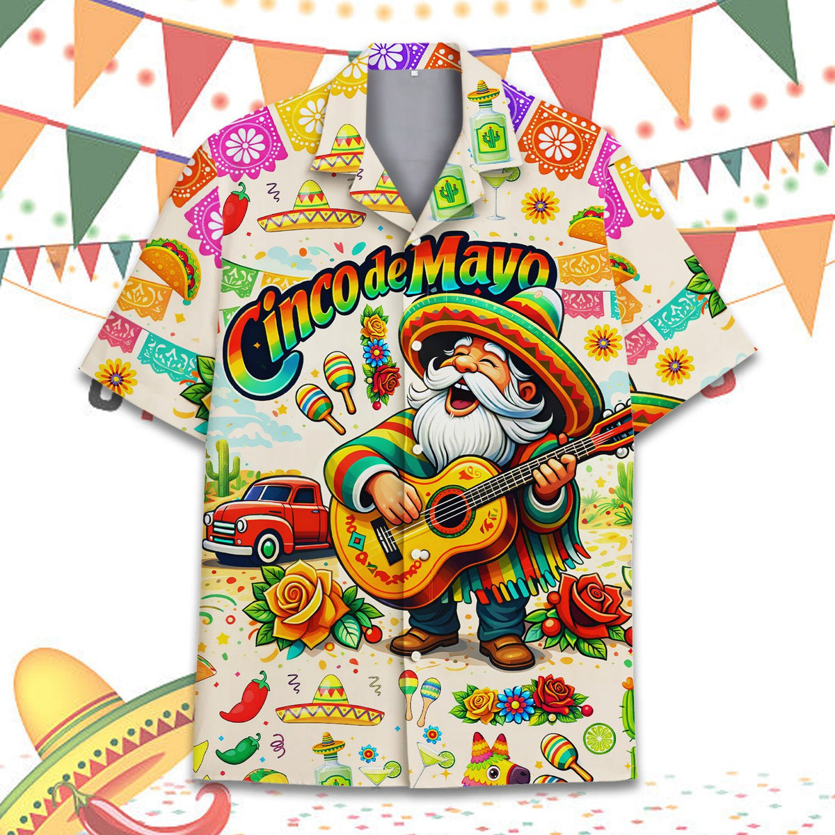 Another front view showcasing the vibrant holiday design
