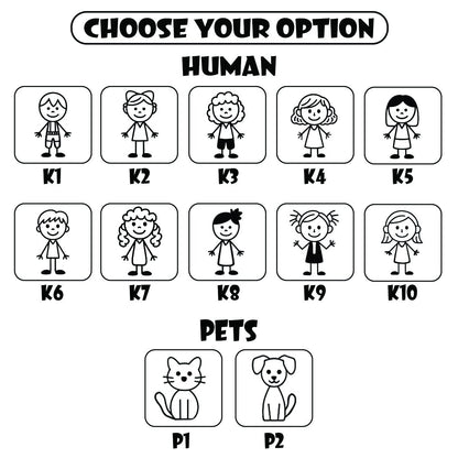 Alternative view of the matching family hawaiian shirt design.
