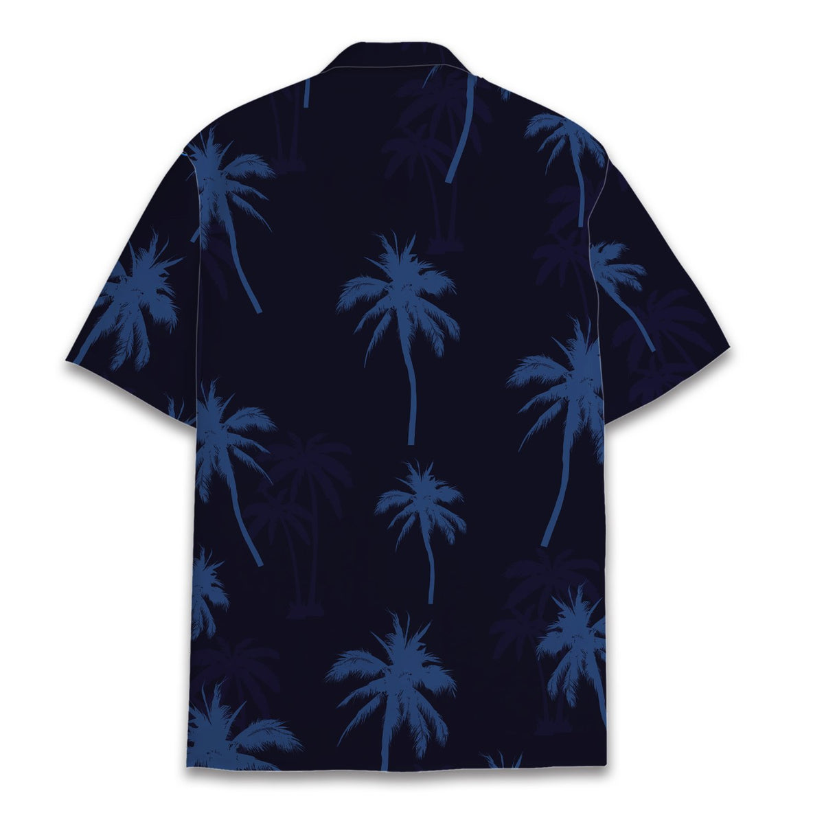 Lifestyle view of someone wearing the patriotic beer hawaiian shirt