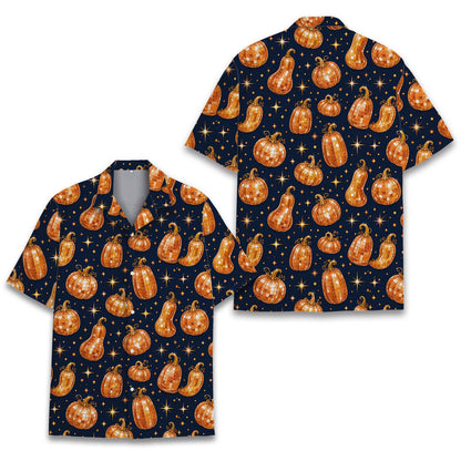Additional front view of the matching family hawaiian shirts