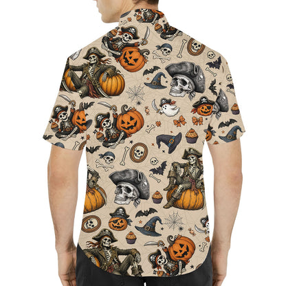 Second lifestyle view of the family hawaiian shirts