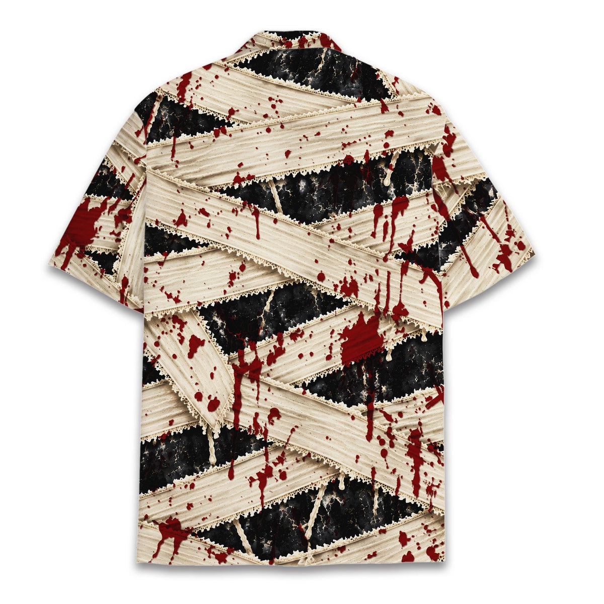 Second lifestyle view of the matching family hawaiian shirt