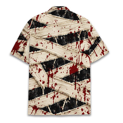 Second lifestyle view of the matching family hawaiian shirt