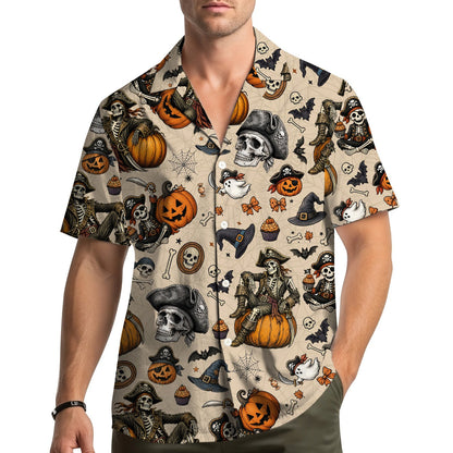 Fifth lifestyle view of the holiday hawaiian shirt