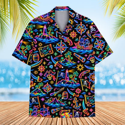 Alternative front view highlighting the vibrant neon multi-colored print