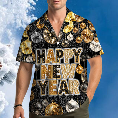 Another lifestyle view showing the family hawaiian shirts style