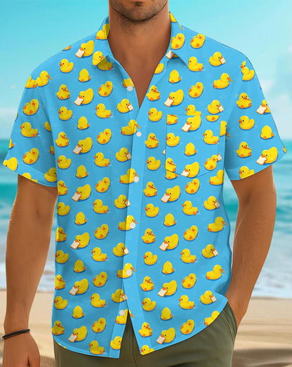 Matching family hawaiian shirts lifestyle alternate view