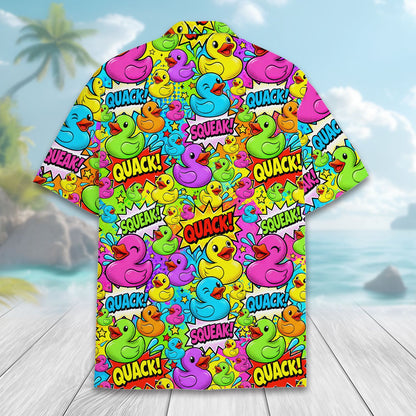 Third back view of the family hawaiian shirts