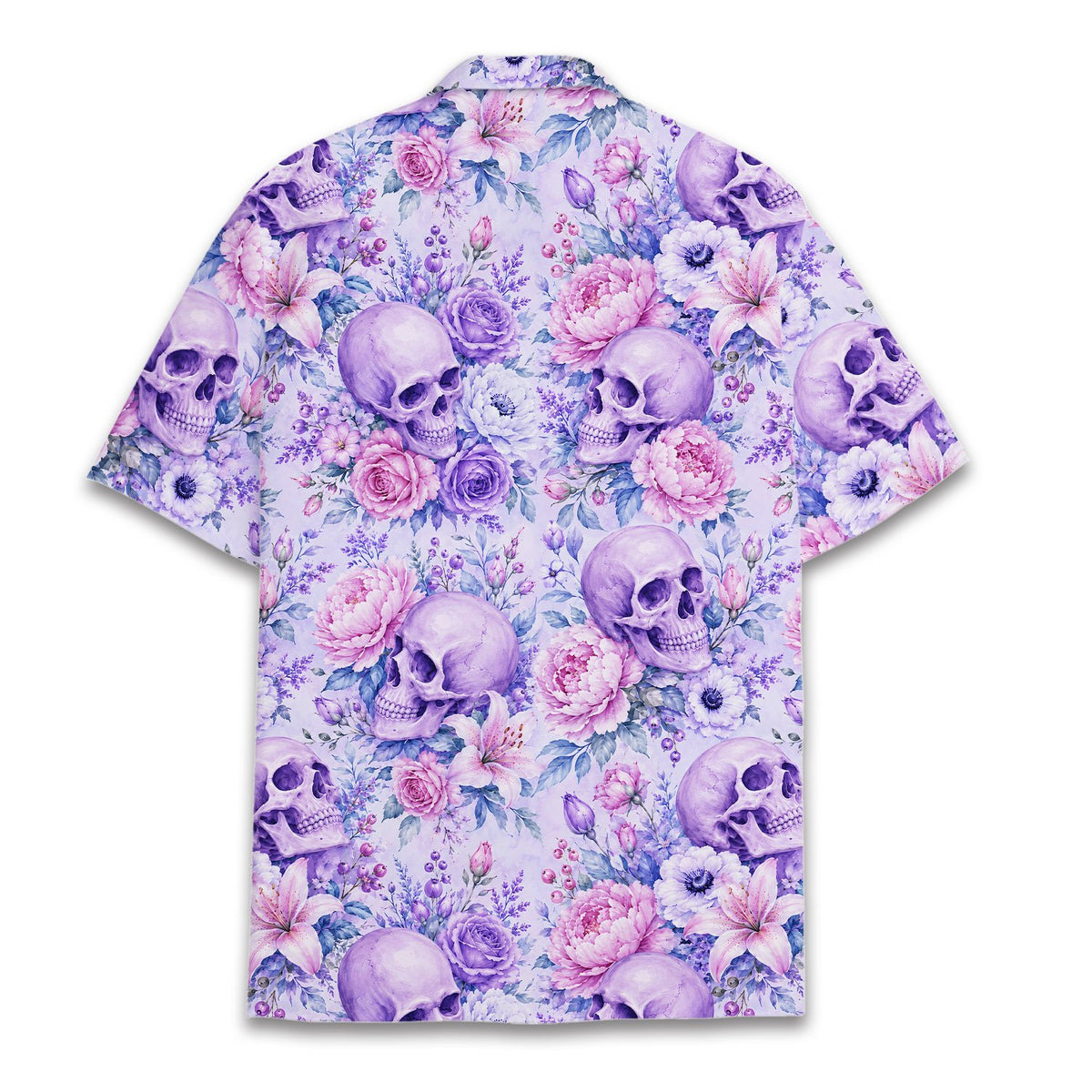 Close up lifestyle view of the watercolor floral pattern