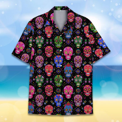 Alternate front view highlighting the bright holiday design