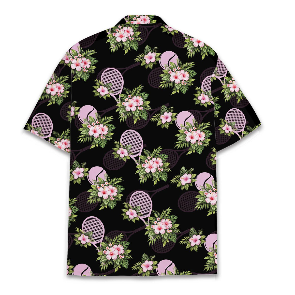 Alternate back view showing the full tropical repeating pattern