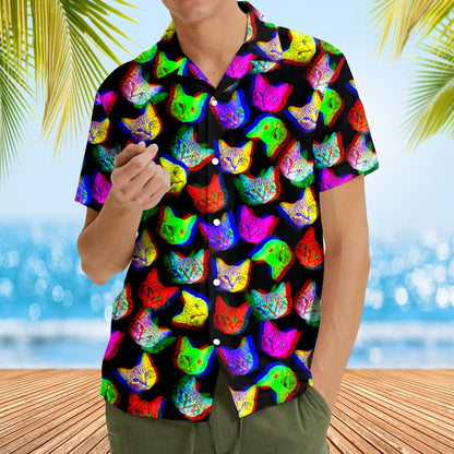 Lifestyle image 4 of matching family hawaiian shirts
