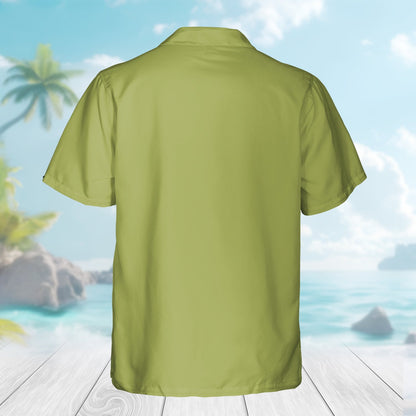 Alternative back view of the western mermaid shirt