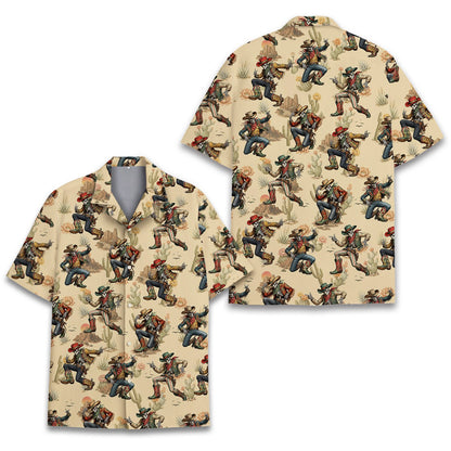 Additional front view of the western skeletons apparel