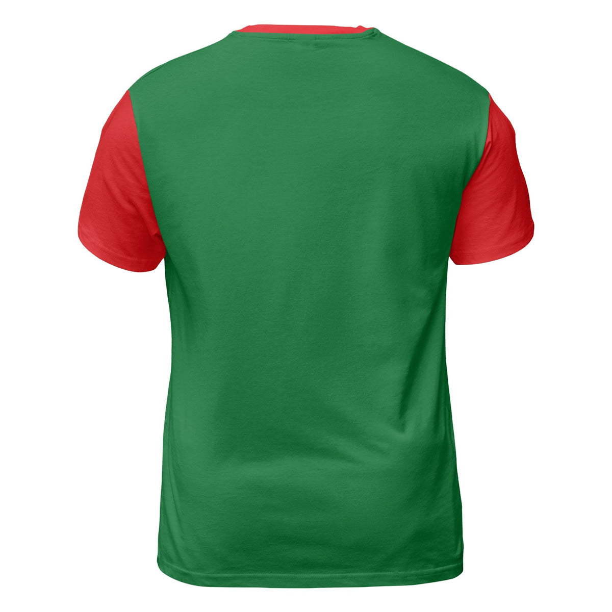 Another back view of the holiday t-shirt