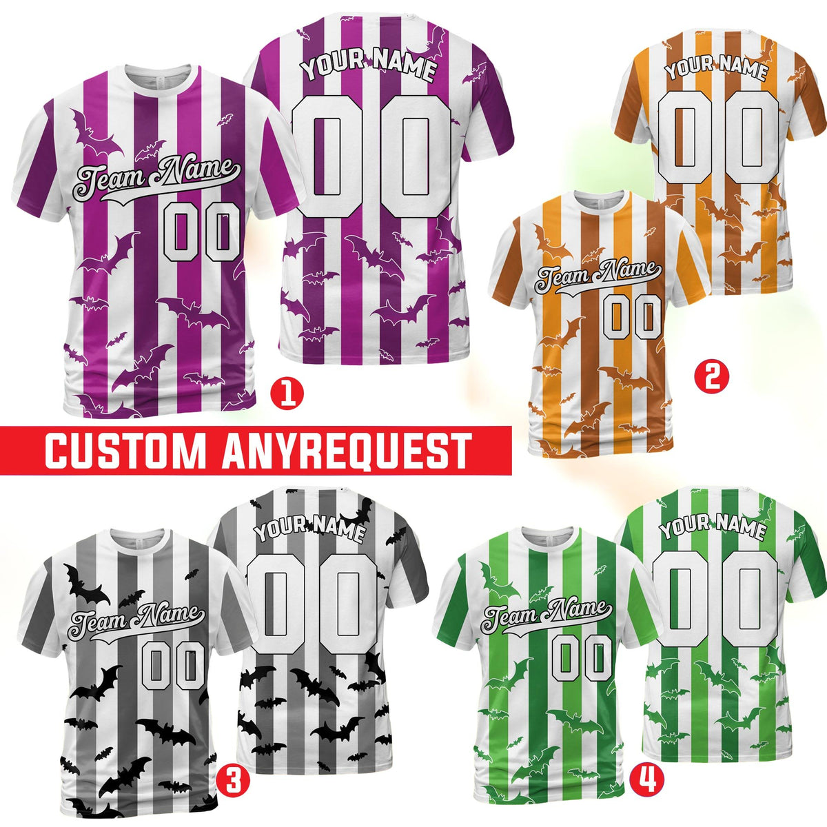 Alternate view of the matching t-shirts for family