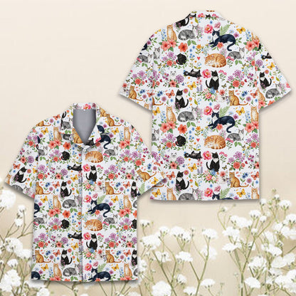 Another front perspective showing the vibrant print on the sleepwear