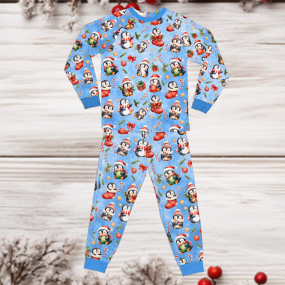 Another front view of the festive family pajama set