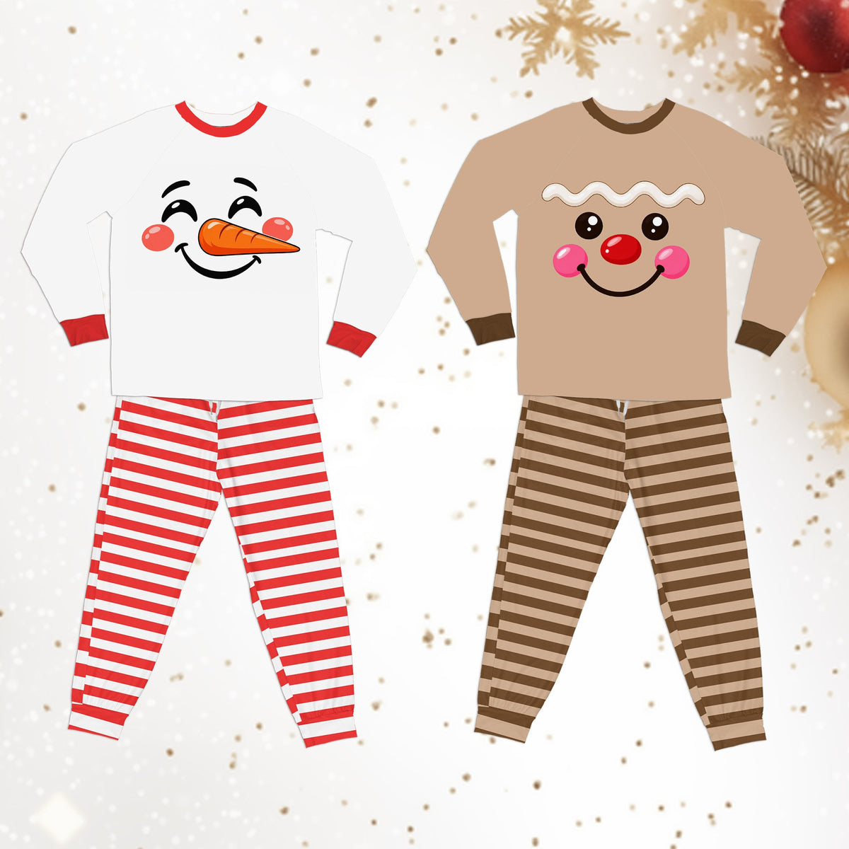Holiday gathering featuring the christmas pajama set