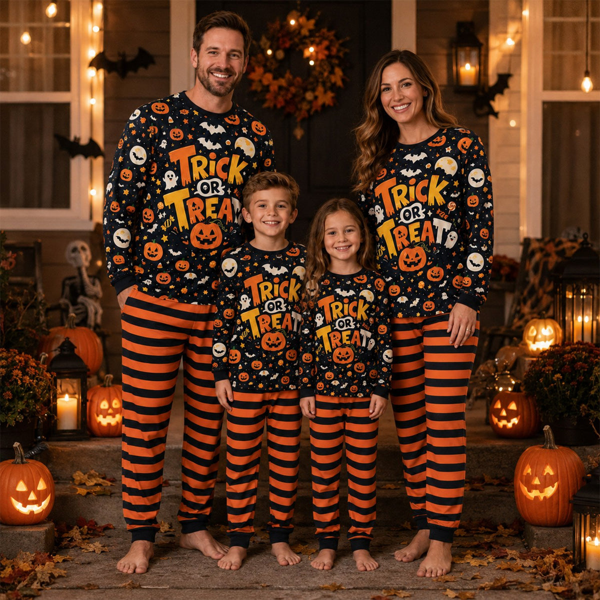 Comfortable family matching outfits for halloween