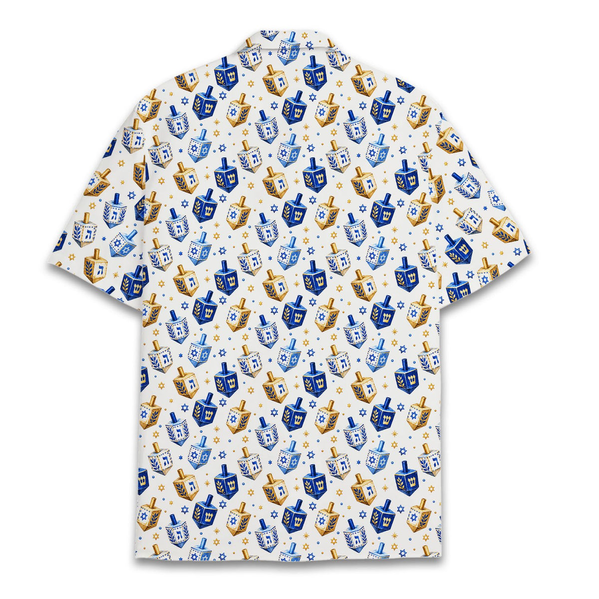 Lifestyle view showcasing the multicolor Hanukkah pajama set