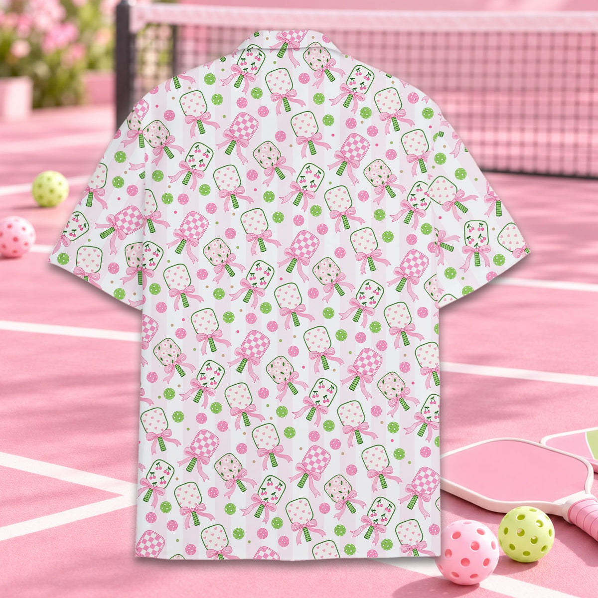 Pickleball pajama set alternate back view detail