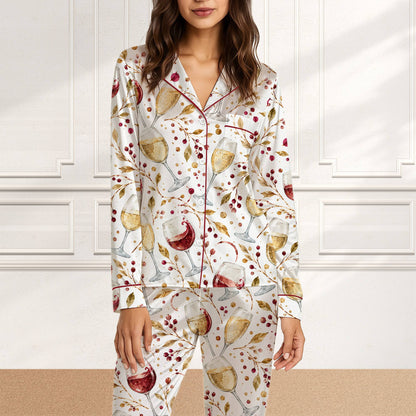 Lifestyle front view of the family matching outfits