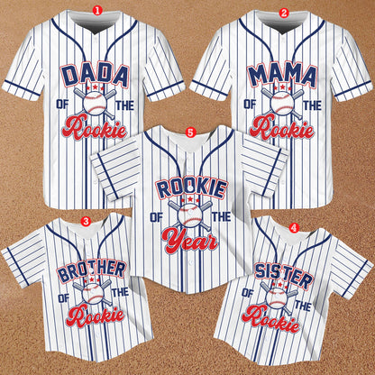Mama of the Rookie custom name baseball jersey