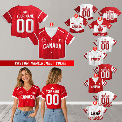 Third lifestyle view of the personalized baseball jersey in an outdoor setting