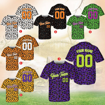 Fourth multicolor view showcasing the custom name and number design