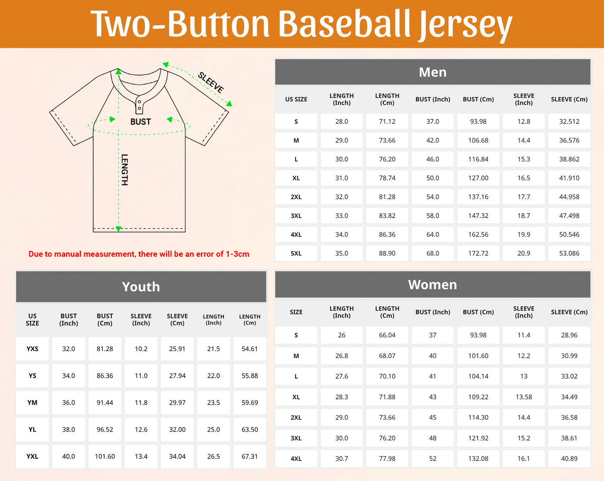 Alternate angle of the custom baseball jersey