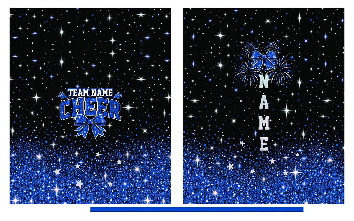 Personalized black cheerleading basketball jersey with custom name and number, front view