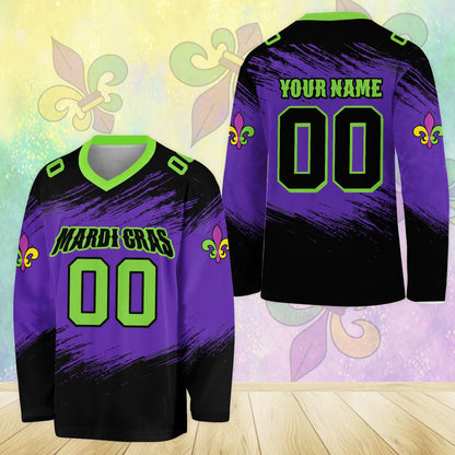 Additional front view highlighting the vibrant brush-stroke patterns