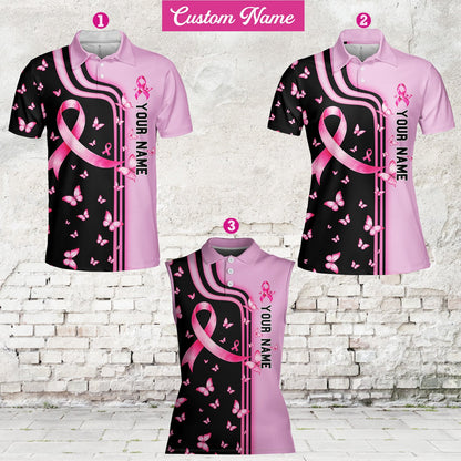 Front detail of the personalized polo shirt with logo and name style text space