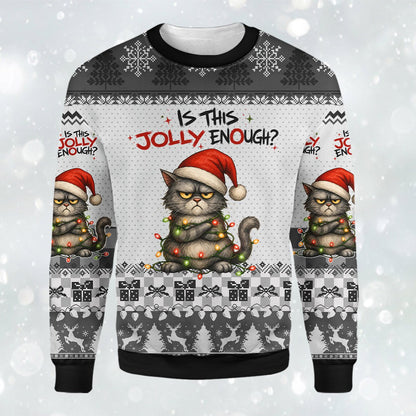 Second back view of the christmas ugly sweater
