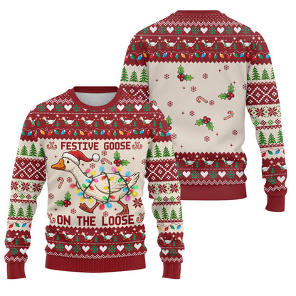 Alternative front view of the christmas ugly sweater