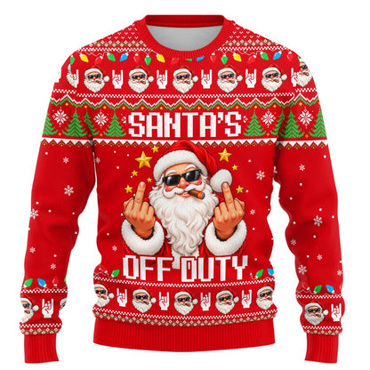 Additional front view showing the tough Santa design