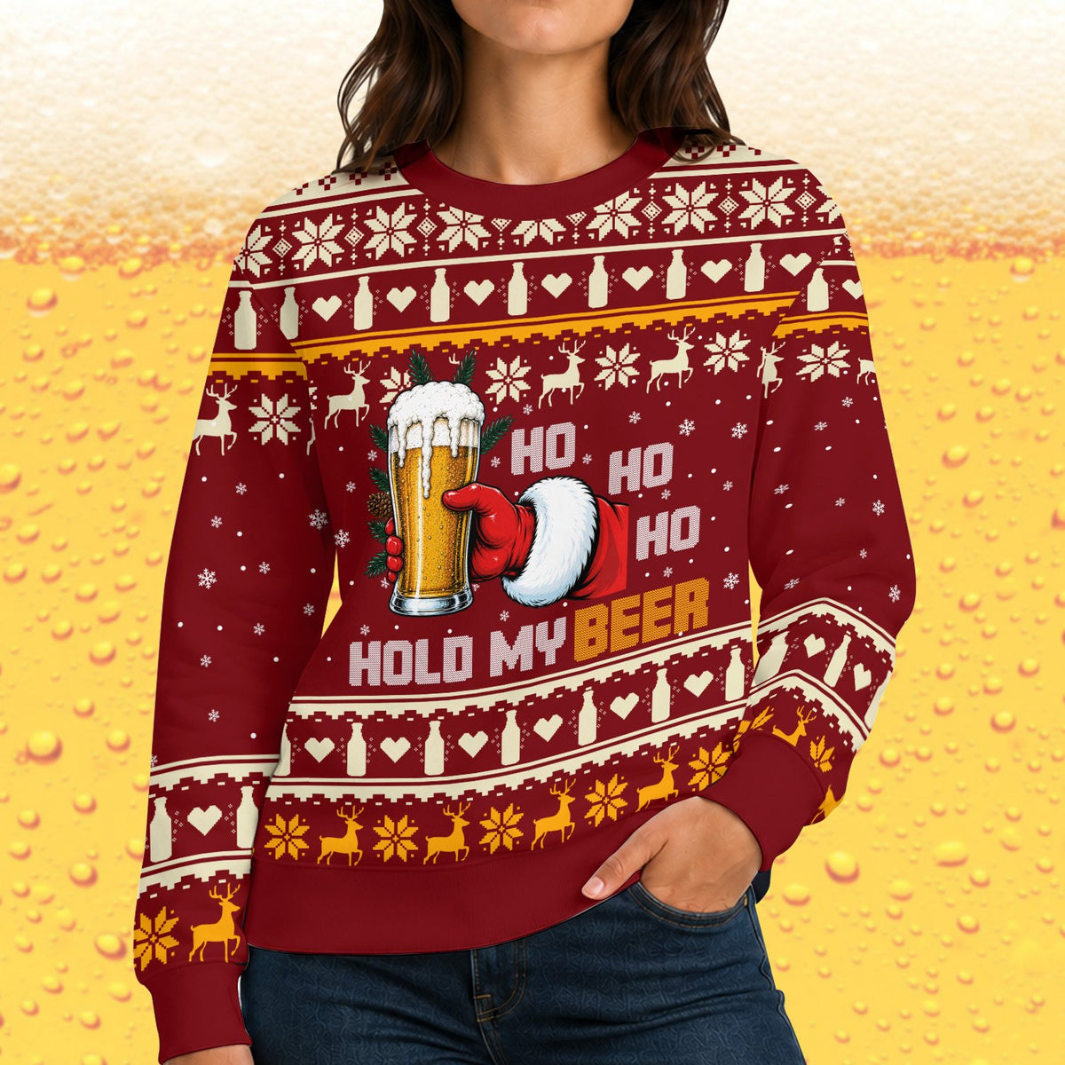Lifestyle view 6 of the ugly sweater design